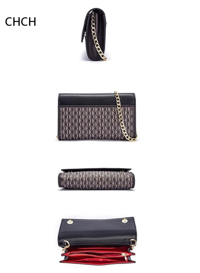 سي اتش سي اتش CHCH حقيبة كتف نسائية مصممة ببساطة وألوان موحدة - متعددة الاستخدامات وعملية بحجم ميني - للحمْل باليد أو عبر الجسم - Image 2