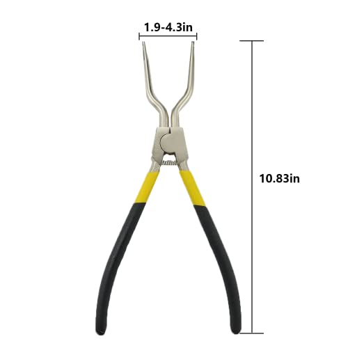 Sporthfish 383EER4004A Washing Machine Inner/Outer Spring Expansion Removal Tool, Suitable for 4986ER0004F/B/G Door Boot,Suitable for LG and Samsung TJTSE-1 1268535, EA3569695, AH3569695,PS3569695 - Yellow - Image 4