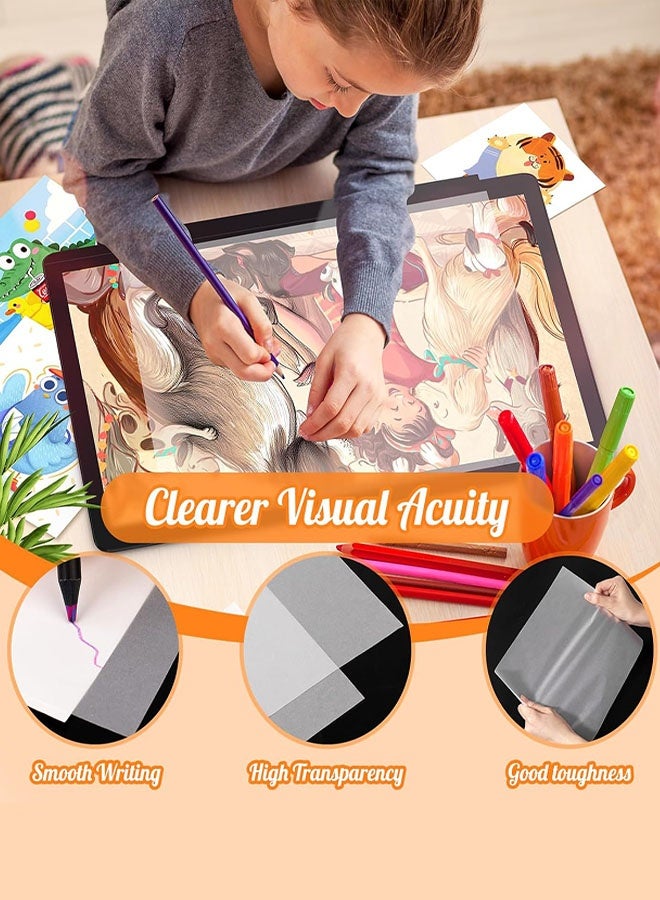 Tracing Paper – A4 Size, 100 Sheets, 41lb/63gsm, Translucent Trace Tracing Paper for Sewing Patterns, Trace Sketches, Architectural Drafting - Image 3