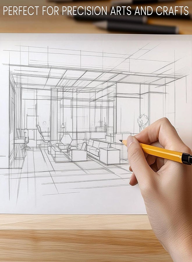 Tracing Paper – A4 Size, 100 Sheets, 41lb/63gsm, Translucent Trace Tracing Paper for Sewing Patterns, Trace Sketches, Architectural Drafting - Image 4