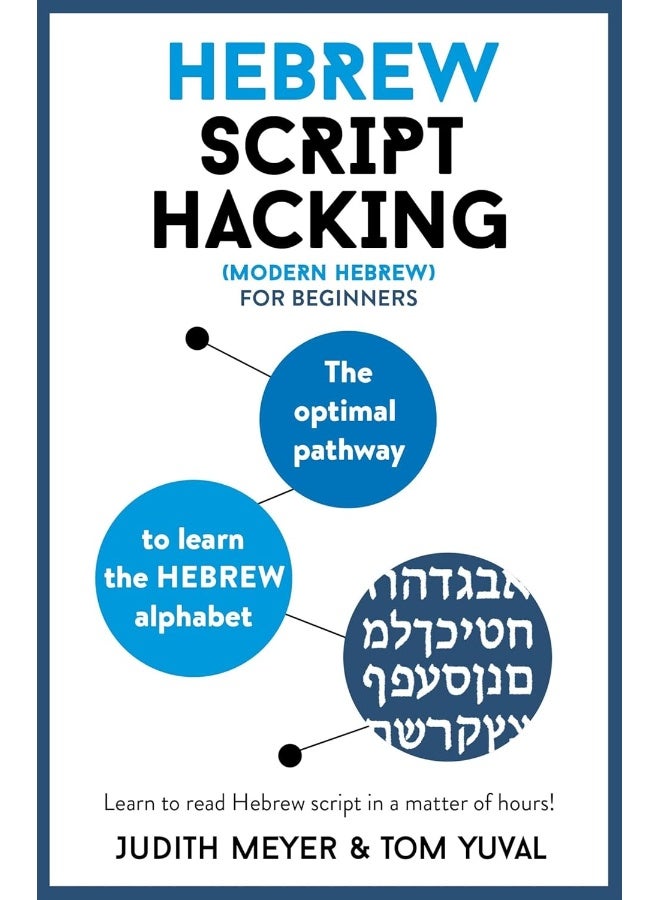 Hebrew Script Hacking : Learn how to read and write in Hebrew script in a matter of hours (Script Hacking)