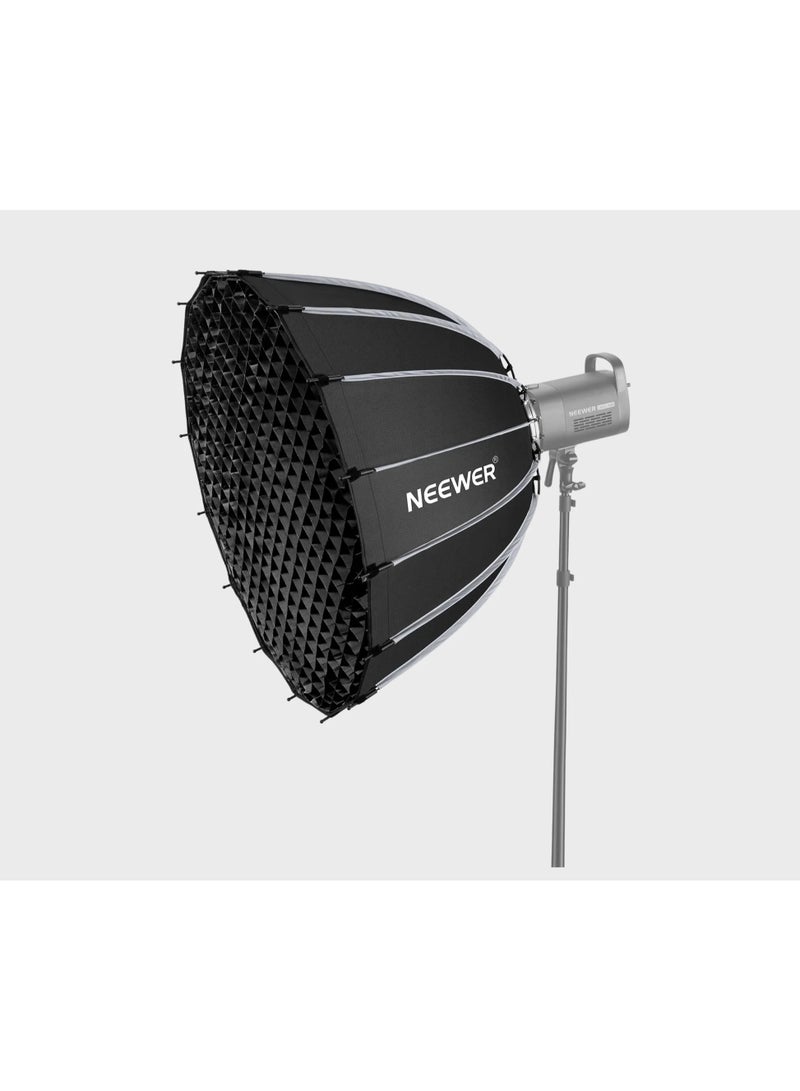 Neewer SF65Q Quick Release Deep parapolic + Grid - Size 65cm - Image 2