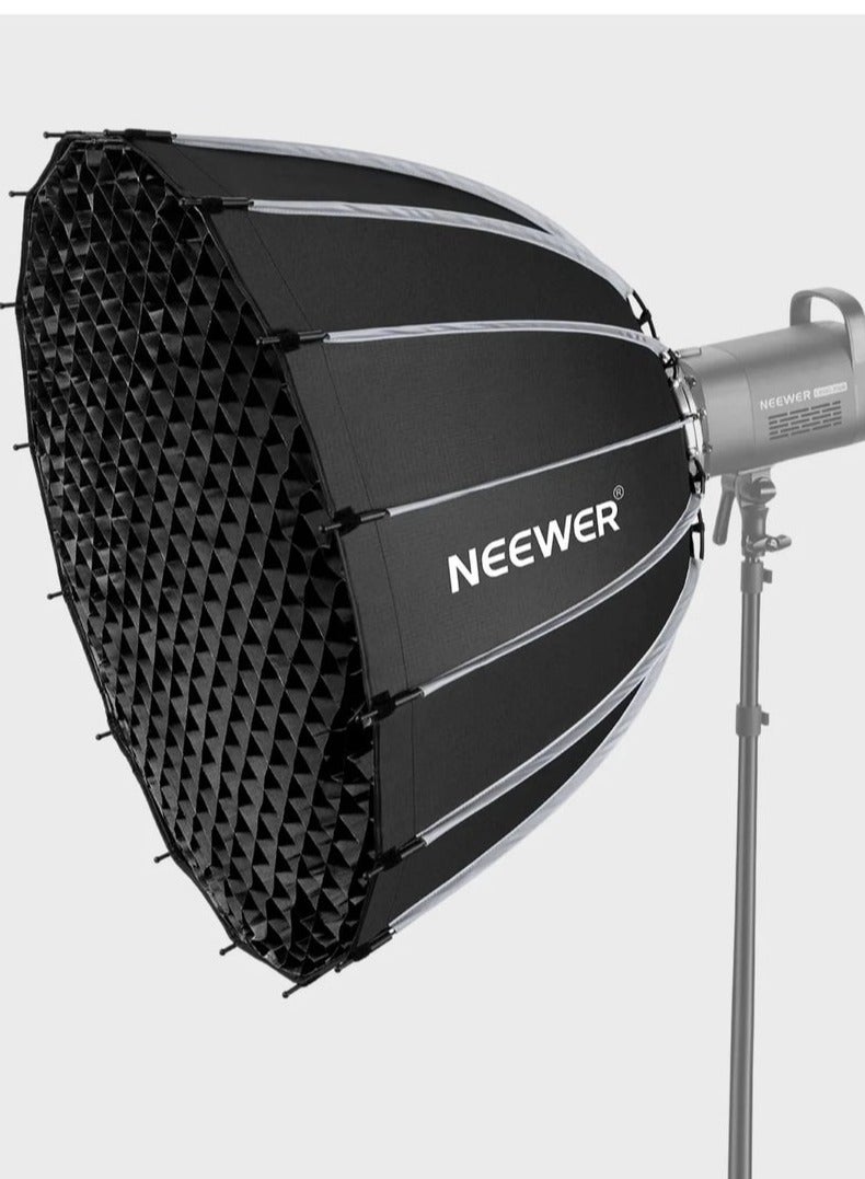 نيوير SF65Q Quick Release Deep parapolic + Grid - Size 65cm - Image 2