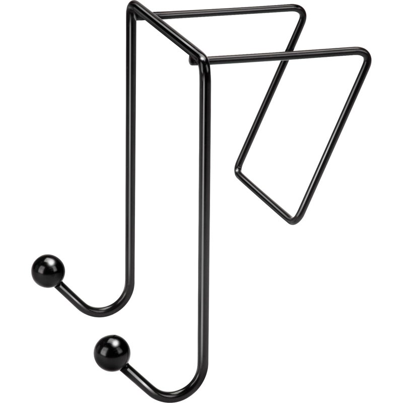Fellowes FEL75510 Wire Partition Additions Double Coat Hook (75510) - Image 1