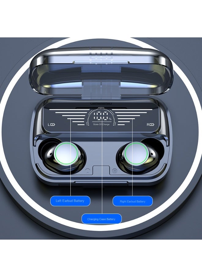 Portable Wireless Bluetooth Headset: Low Latency, Digital Display, Power Bluetooth Headset for Wireless Gaming