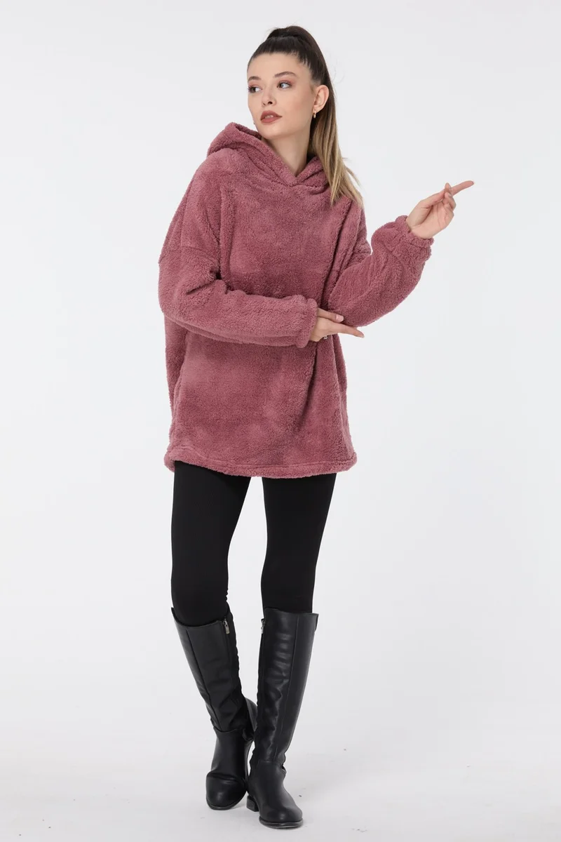 Tofisa 13049-GUL-KURUSU Plush Sweat