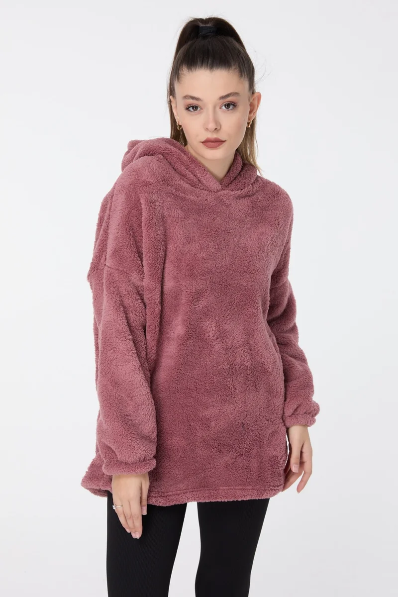 Tofisa 13049-GUL-KURUSU Plush Sweat