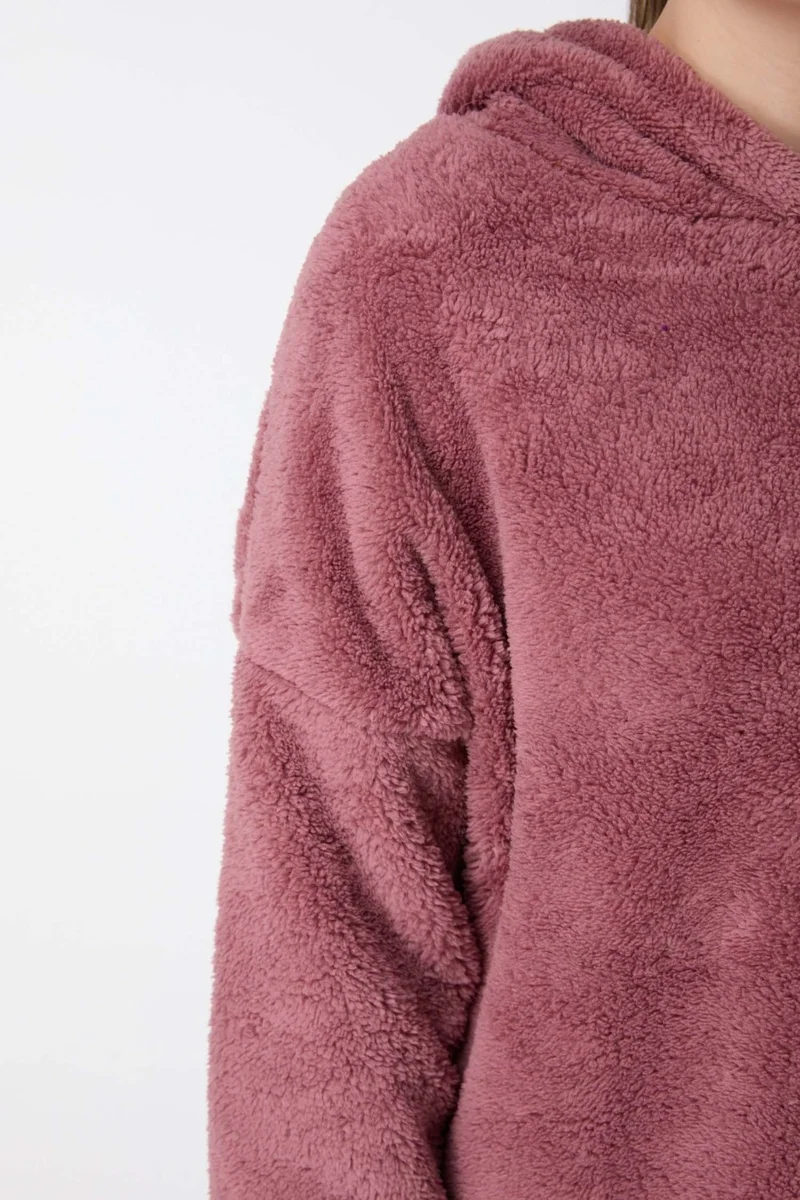 Tofisa 13049-GUL-KURUSU Plush Sweat