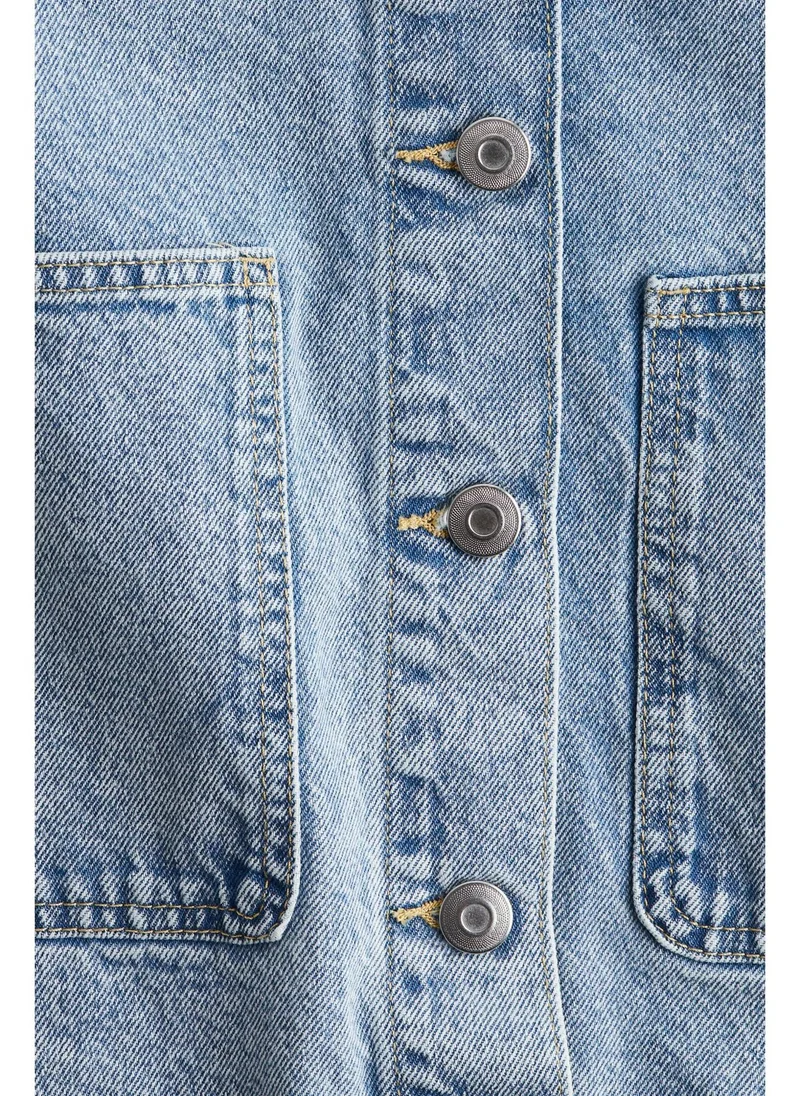 اتش اند ام Twill overshirt