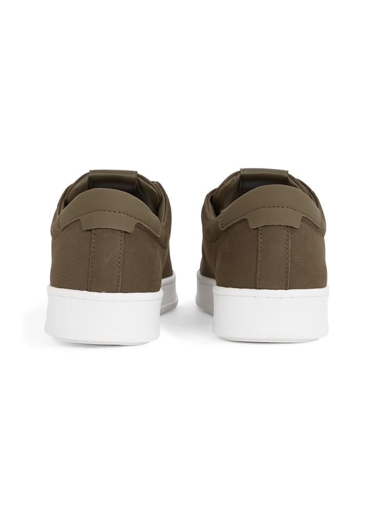 CALVIN KLEIN Low Lace Up Leather Trainers  - Image 5