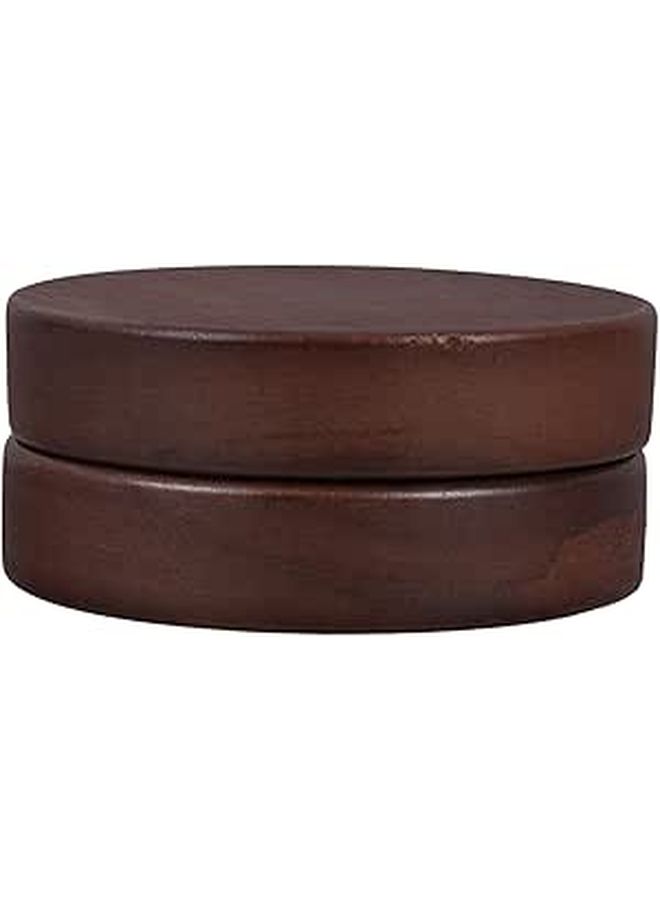 Ashtray Lid Windproof Wooden Ashtrays For Indoor Outdoor Home Office Balcony - Image 1
