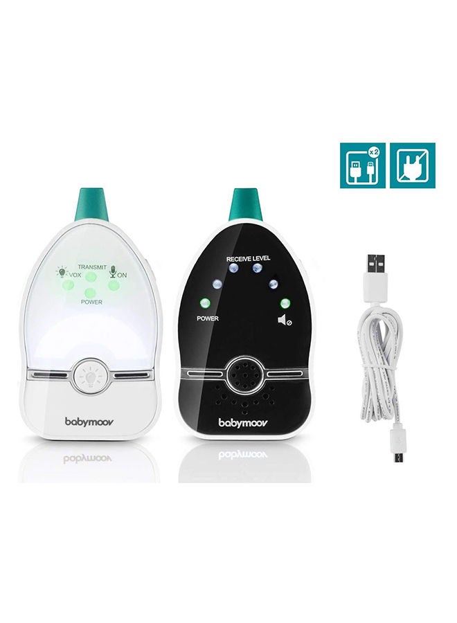 babymoov Easy Care Baby Monitor Audio, 500 M Range, Night Light, Vox - Image 2