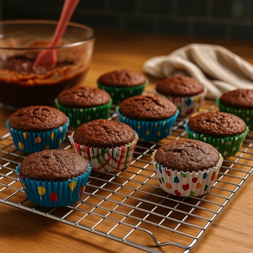 Bahoki Essentials Paper Baking Cups - Cupcake, Muffin Liners, Assorted Cake Wrappers - Great for Birthday Parties and Family Gatherings - Multi Prints - 300 Piece - Image 4