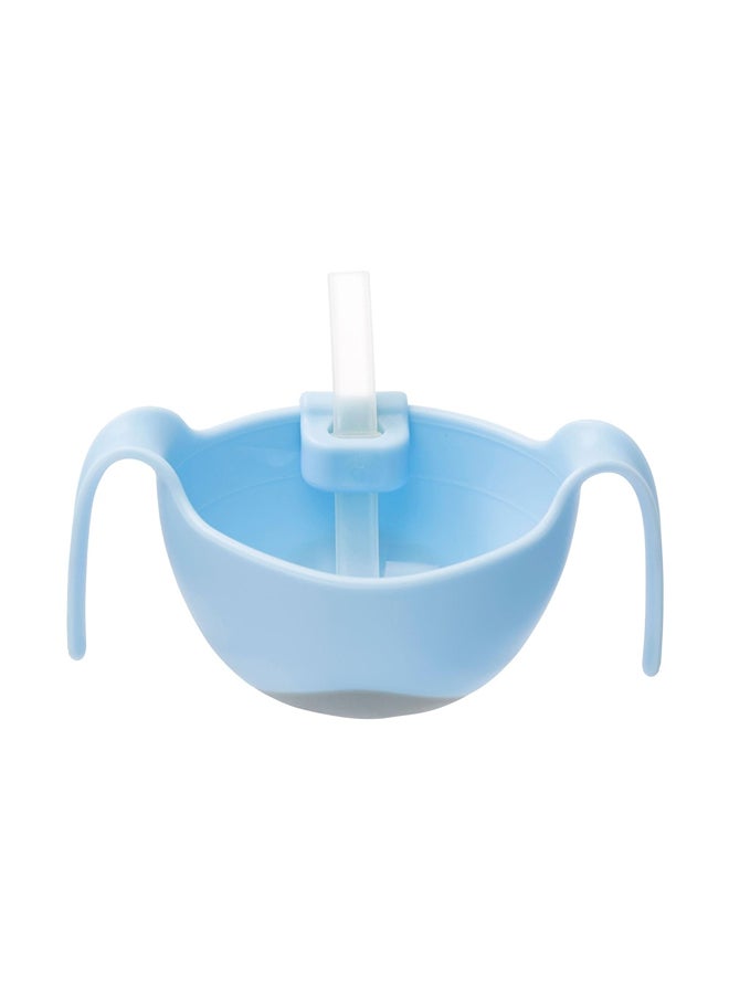 b.box B.Box - Light Blue Bowl with One Silicone Straw Set - 405  - Image 5