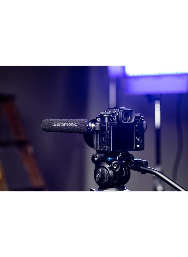 Saramonic Unidirectional Micro-Shotgun Microphone with 3.5mm TRS Output for Cameras, Recorders, Mixers, Wireless Transmitters and More (SmartMic5) - Image 1