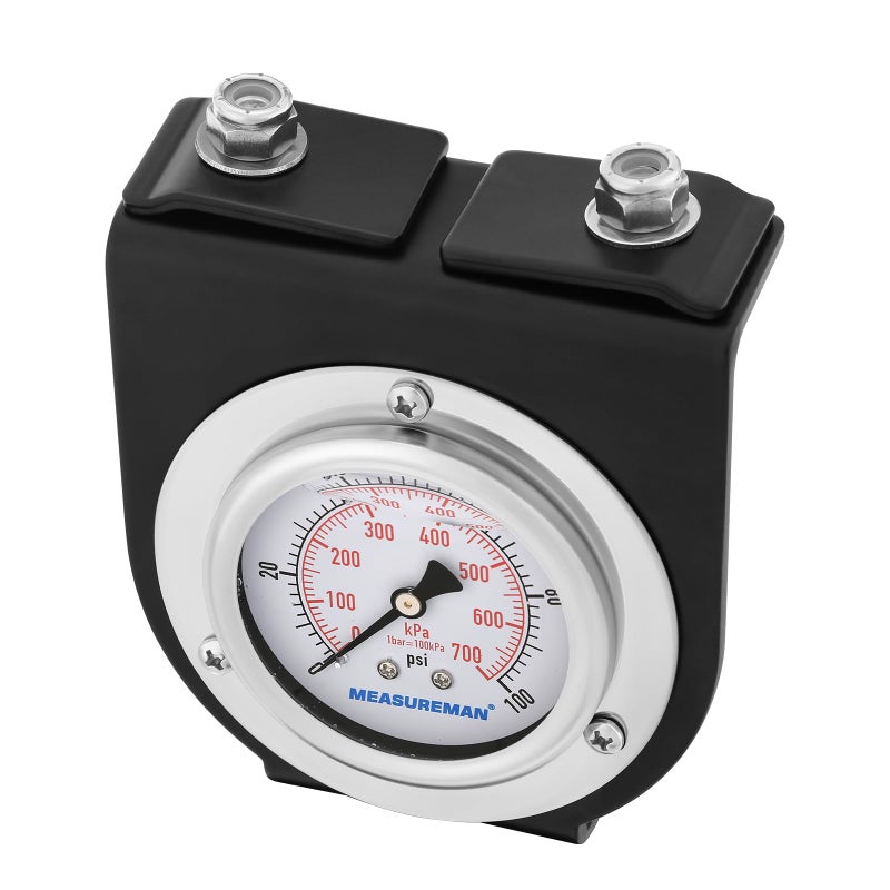 MEASUREMAN Air Pressure Gauge Kit for Semi Truck Trailer Suspension, Onboard Load Scales - Image 2