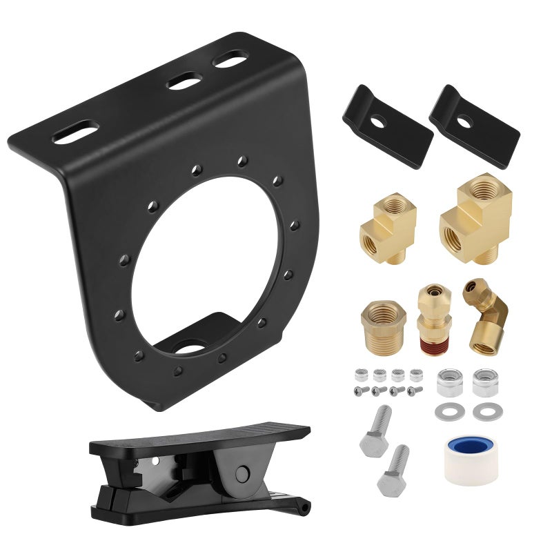 MEASUREMAN Air Pressure Gauge Kit for Semi Truck Trailer Suspension, Onboard Load Scales - Image 4