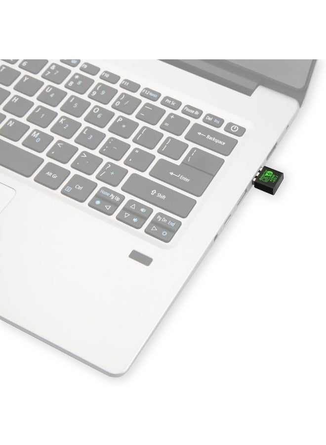 FLOWING USB WiFi Bluetooth Adapter, 900Mbps Dual Band 2.4/5Ghz Wireless Network External Receiver, Mini WiFi Dongle for PC/Laptop/Desktop - Image 5