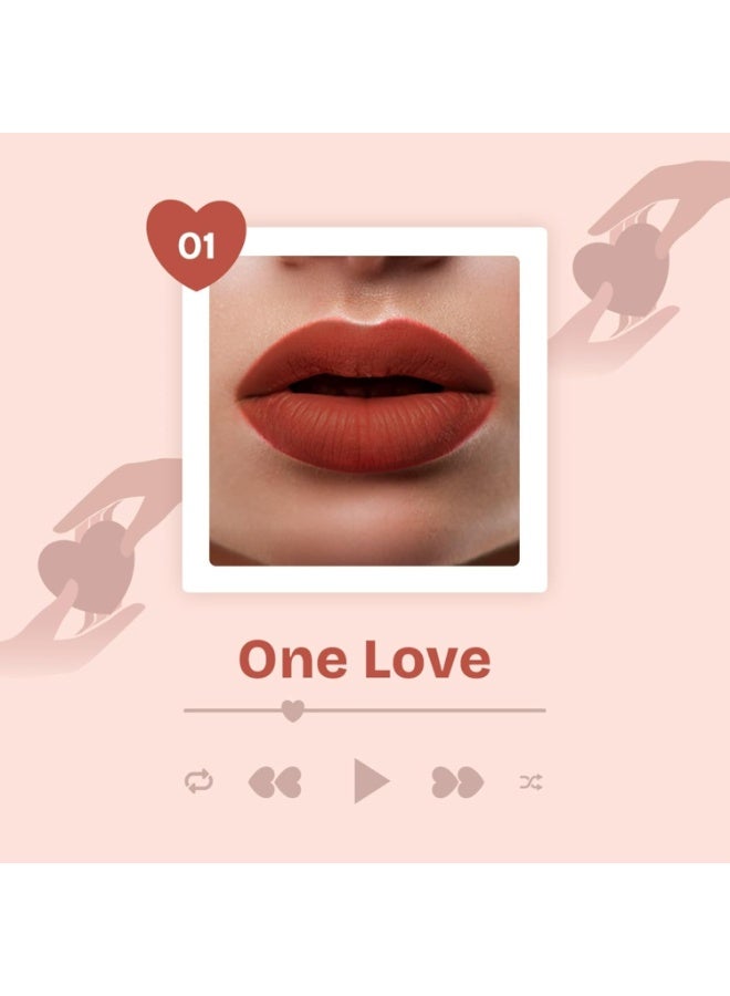 MARS Love Track Velvet Lip Tint (2.8ml) (ONE LOVE) | Velvet Matte Finish | Non-Sticky & Lightweight | Highly Pigmented | Comfortable Wear | 6 Flattering Shades - Image 4