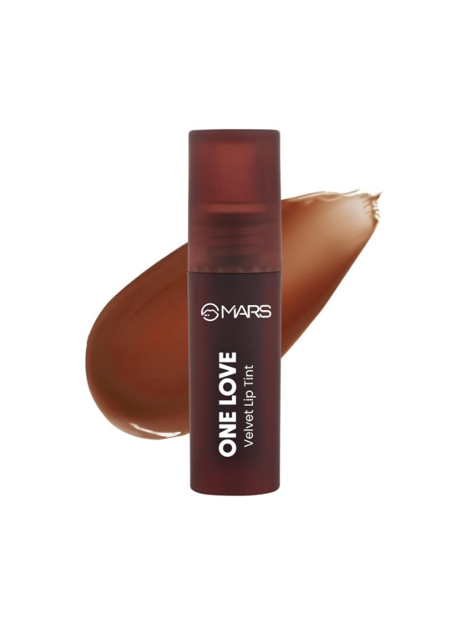 MARS Love Track Velvet Lip Tint (2.8ml) (ONE LOVE) | Velvet Matte Finish | Non-Sticky & Lightweight | Highly Pigmented | Comfortable Wear | 6 Flattering Shades - Image 1
