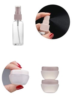 Travel refillable 11 travel-size containers Plastic toiletries can hold liquid leak proof shampoo lotion Face cream accessory kit - pzsku/ZEF3DF9381BAEE1393705Z/45/_/1729525656/d9bcda1c-723b-43fb-9199-732aea2c70cf