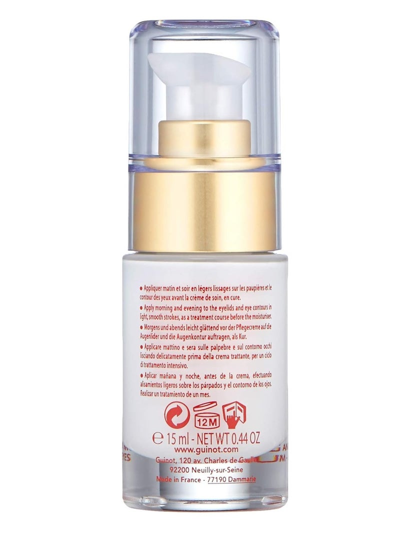 GUINOT Hydrazone Eye Cream Serum, Smoothing and Moisturizing Cream Serum, 15ml - Image 4