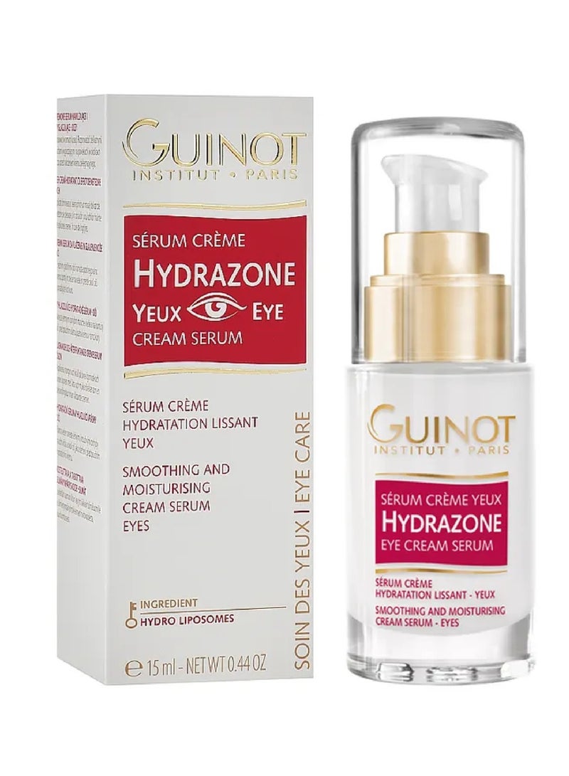 GUINOT Hydrazone Eye Cream Serum, Smoothing and Moisturizing Cream Serum, 15ml - Image 3