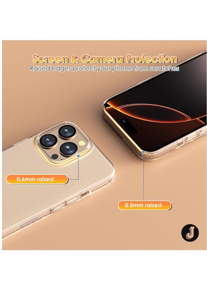 JAJEEK "iPhone 16 Pro Max Case 6.9" – Slim Clear Shockproof Bumper with Anti-Yellowing Technology & Military-Grade Protection for Durable, Long-Lasting Defense" - Image 5