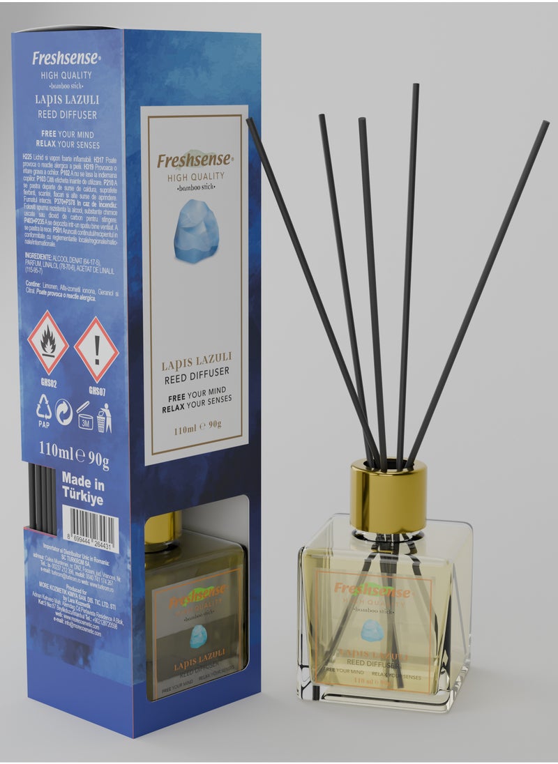 Fresh Sense Reed Diffuser LAPIS LAZULI Room Freshener Home Fragrance Aromatherapy FRESH SENSE  - Image 1