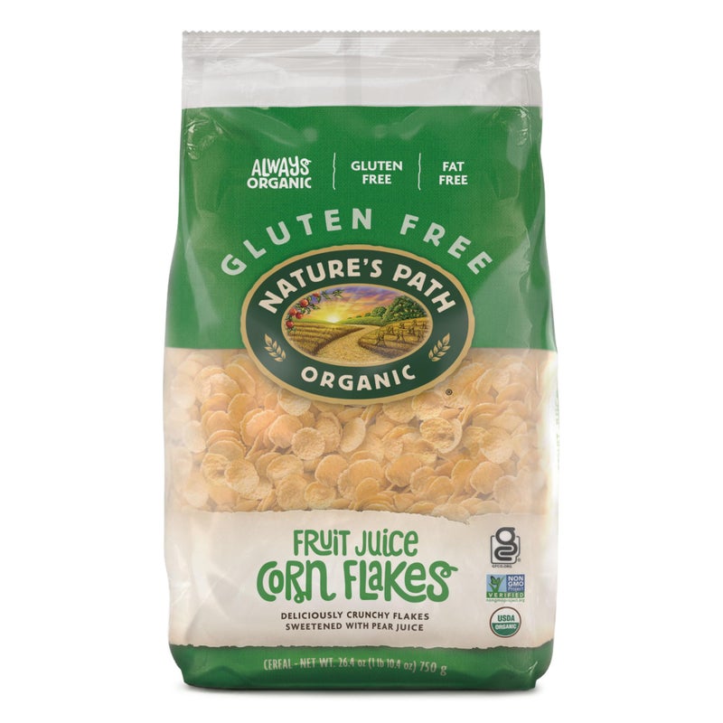 Nature's path Natures Path Organic Fruit Juice Corn Flakes 264 oz Pack of 1 Gluten Free NonGMO Earth Friendly Packaging - Image 3