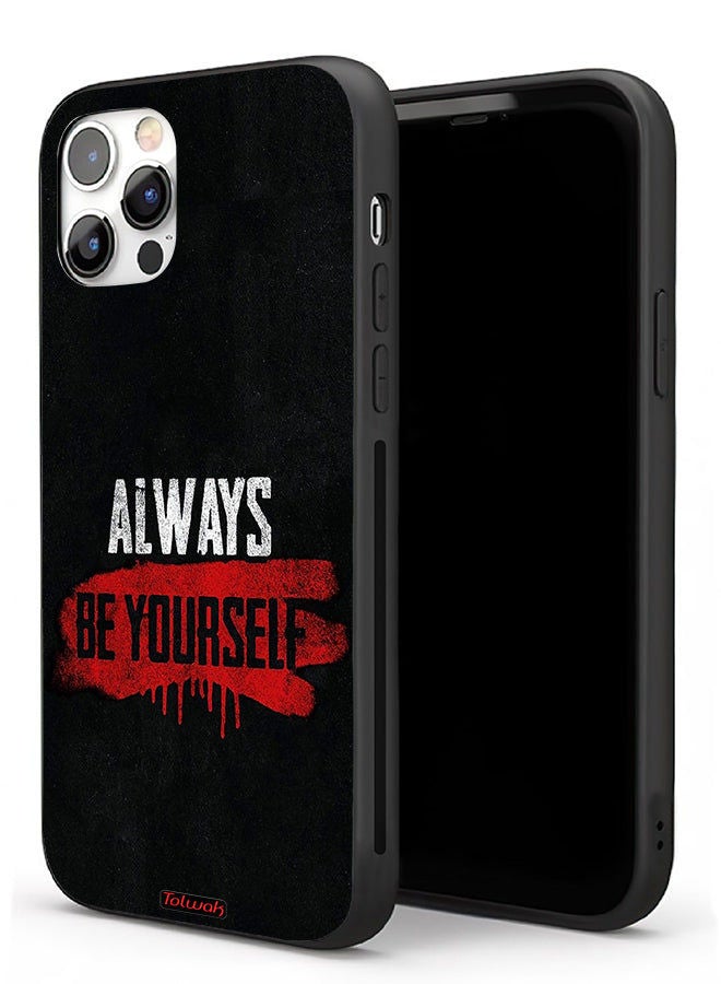 Tolwak حافظة حماية آبل آيفون 11 برو ماكس كن نفسك دائمًا - Image 1