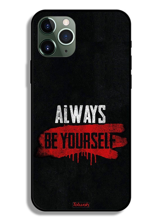 Tolwak حافظة حماية آبل آيفون 11 برو ماكس كن نفسك دائمًا - Image 2