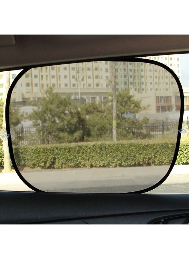 2 Piece Car Window Sunshade for Side Windows – UV Protection Mesh Sunshade with Suction Cups – Foldable, Easy to Install - Image 4