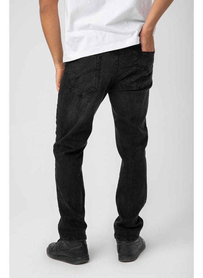 Marco Bergamo جينز رجالي سليم ممزق - Image 2