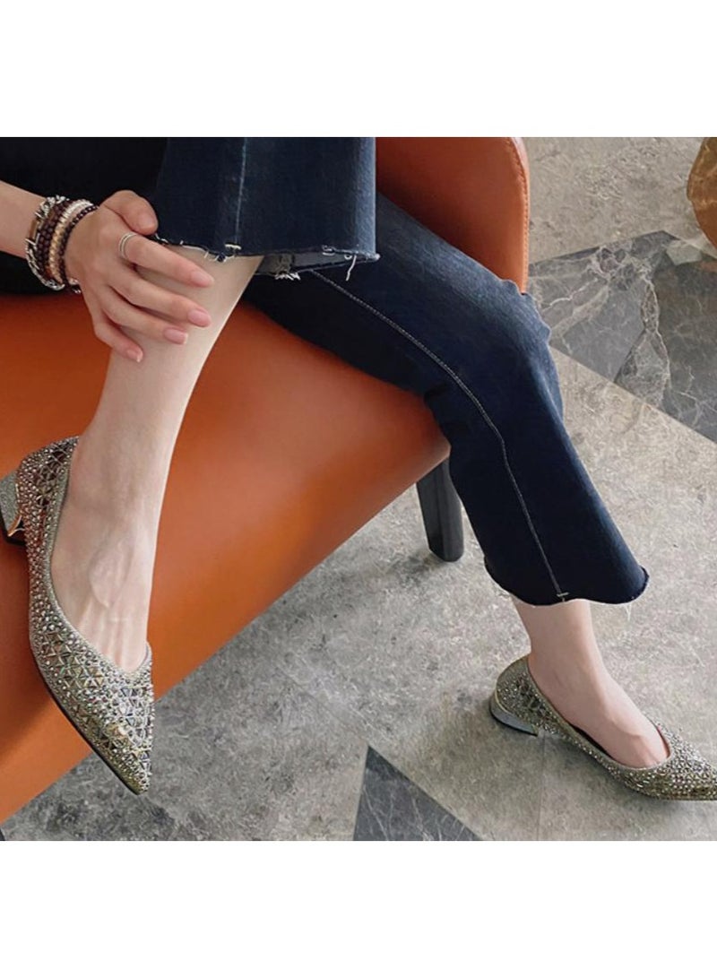 KUYING Flat Sole Single Shoe Women - Image 2