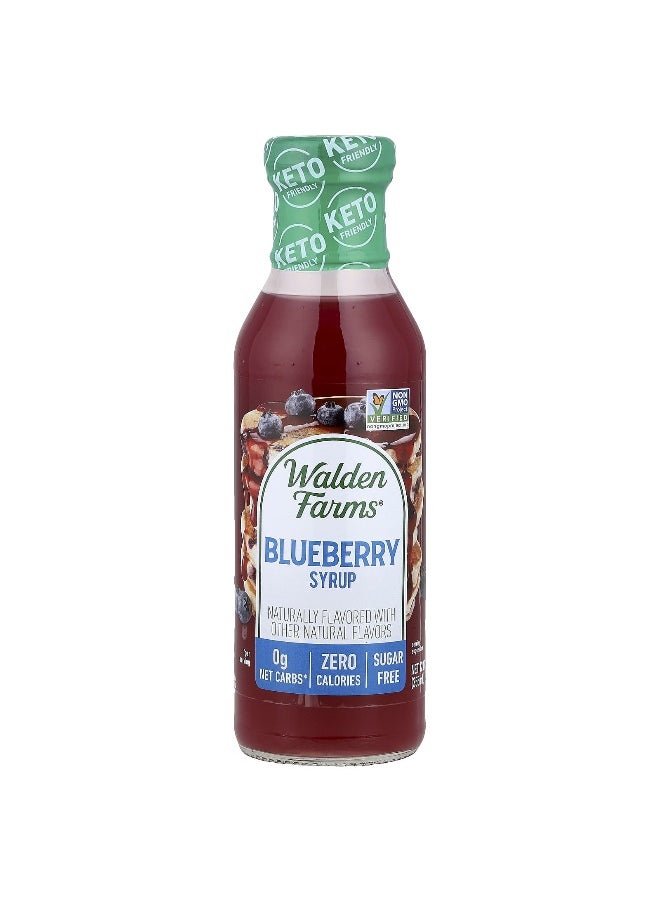 WALDEN FARMS Walden Farms, Blueberry Syrup, 12 fl oz (355 ml)  - Image 1