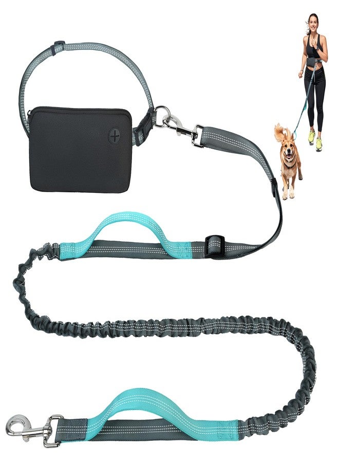Fida 3-in-1 Hands Free Dog Leash with Zipper Pouch, Bungee & Reflective Straps - Adjustable 5-8ft Crossbody/Waist Running Leash for Dogs, Detachable Traffic Handle for Safe Walking & Jogging - Image 1
