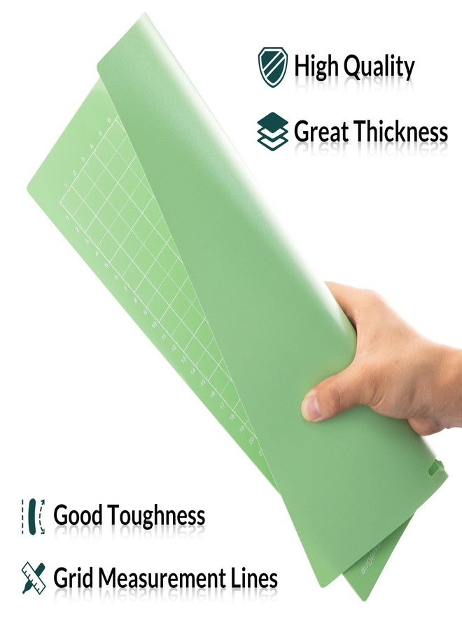 WISYOK 12x8.5 Inch Cutting Mats for Cricut Joy Xtra, 2-Pack Standard Grip Reusable Adhesive Mats for Crafts, Quilting, Sewing - Image 3