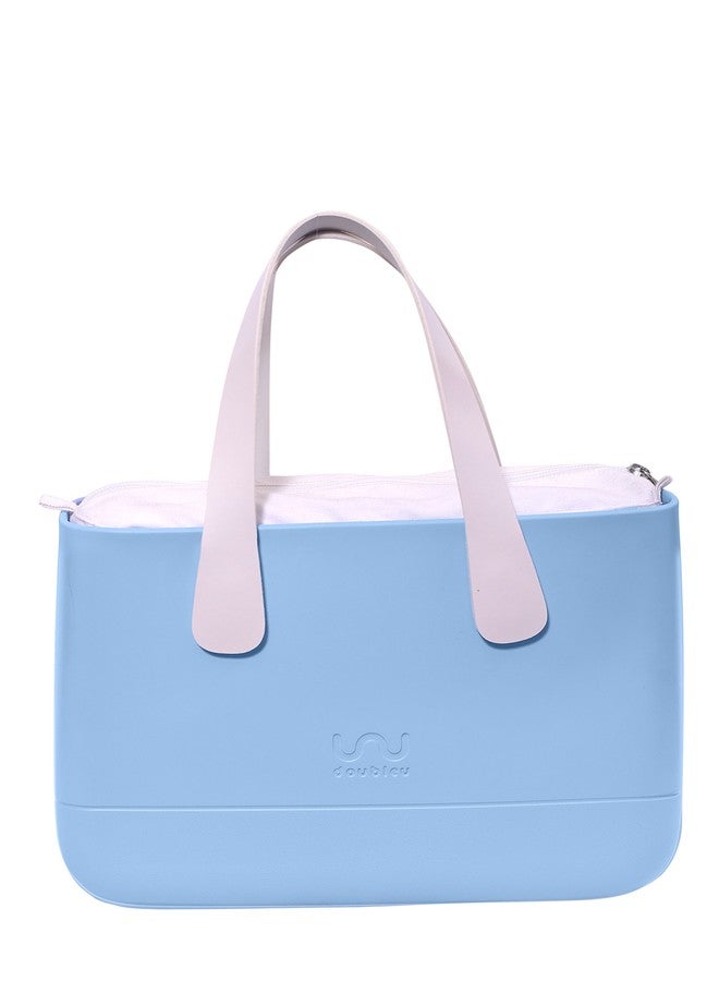 doubleu Ladies Large Handbag - Basic Blue - Image 1