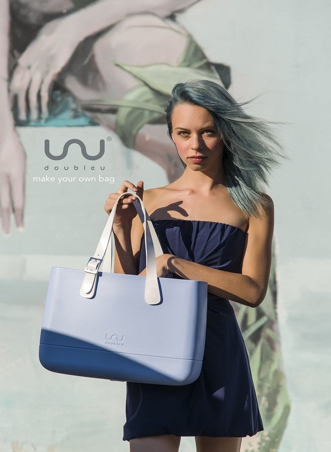 doubleu Ladies Large Handbag - Basic Blue - Image 2