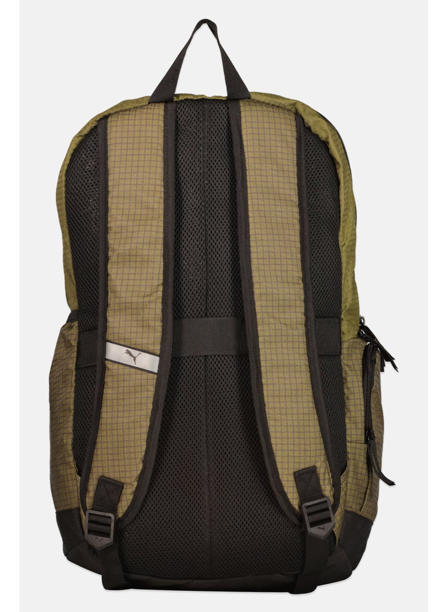 PUMA Men Brand Logo Backpack, Olive  - Image 2