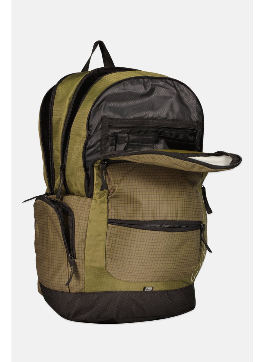PUMA Men Brand Logo Backpack, Olive  - Image 3