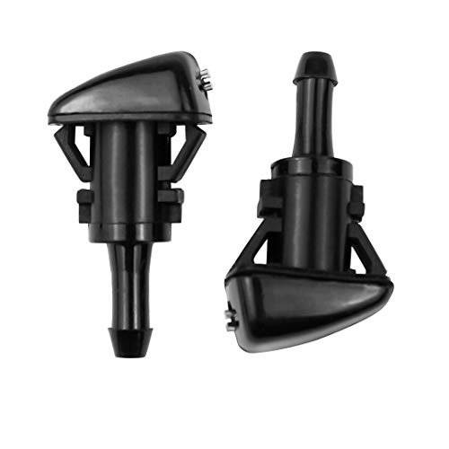 AMFRNE 4805742AC Direct Replacemnt Fits for 2010-2023 Dodge RAM 1500-5500 Heavy Duty Trucks Windshield Washer Sprayer Spray Nozzle Pack of 2 Front Lh or Rh Jet - Image 1