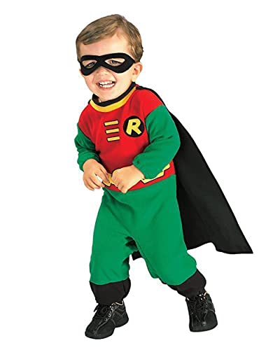 Rubies DC Teen Titans: Robin Costume for Babies by Rubies, Boy's Newborn - Image 3