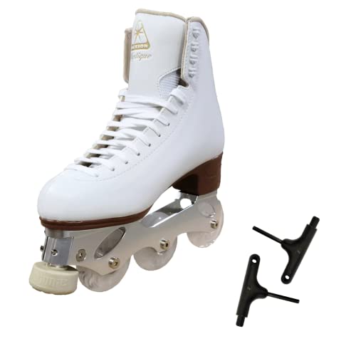 SKATE GURU زلاجات جاكسون الترايمر المتنقلة/الأبيض ميستيك/مقاس النساء 5 / تم الإطلاق حديثًا 2024 - Image 1