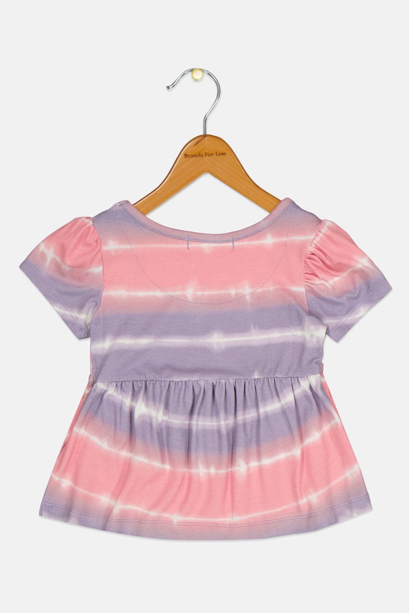 Levi's Toddlers Girl Tie Dye Dress, Multicolor - Image 2
