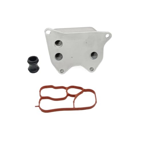 ThpeMakcr Engine Oil Cooler with Gasket Kit Replacement for Volkswagen Tiguan Passat #06K 117 021 B - Image 2