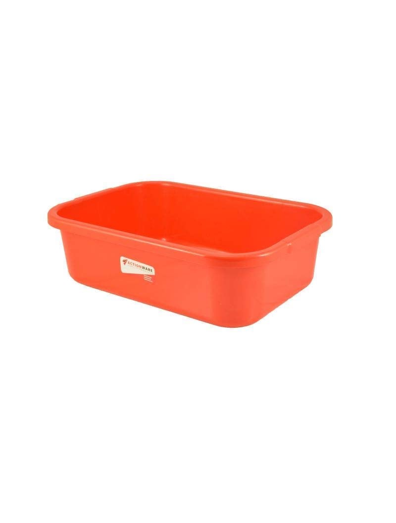 GHANU Unbreakable Multipurpose Plastic Big Rectangular Tray, 56.5X36.5X16.5 Cm Multipurpose Organizer Tray - Image 2
