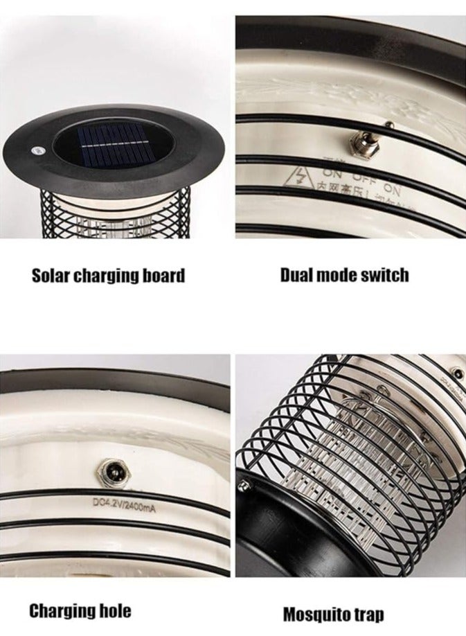 عام مصباح كهربائي بقوة 6 وات لقتل البعوض وفخ الحشرات بالأشعة فوق البنفسجية، مناسب للاستخدام في المطبخ وغرفة النوم والحديقة داخل المنزل. - Image 3