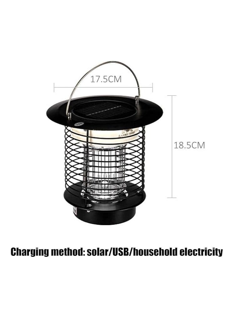 عام مصباح كهربائي بقوة 6 وات لقتل البعوض وفخ الحشرات بالأشعة فوق البنفسجية، مناسب للاستخدام في المطبخ وغرفة النوم والحديقة داخل المنزل. - Image 4